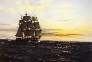 unknow artist Seascape, boats, ships and warships. 136 oil painting on canvas